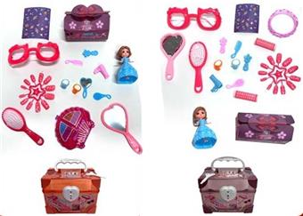 Jewelry and Makeup Set (Single Price) 6pcs   ITEM NO.： W058657
