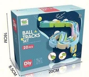 (GCC) DIY bathroom ball track building block track   ITEM NO.： W046495