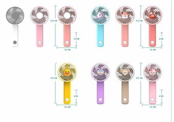 Folding animal fan   ITEM NO.： W042147