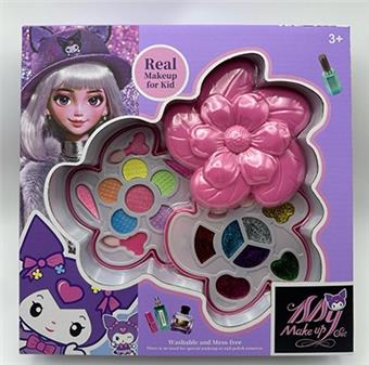 Makeup (Kuromi) with 2 layers of flowers   ITEM NO.： W059532
