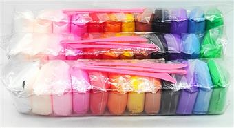 12 color ultra light soil space color mud rubber mud 6G/pack   ITEM NO.： W052072
