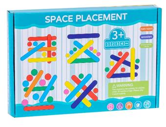 Rainbow Stick Mind Puzzle   ITEM NO.： W044017