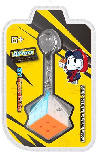Flat third-order keychain Rubik's Cube   ITEM NO.： W048966