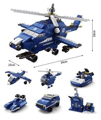 Helicopter 1000pcs building blocks   ITEM NO.： W046012