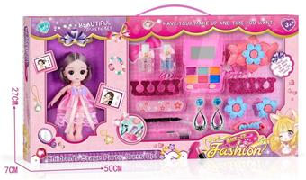 Barbie Accessories Doll Accessories Playhouse Girl Makeup (GCC)   ITEM NO.： W060093