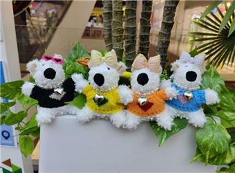 Xigaodi Plush Keychain Doll   ITEM NO.： W048212
