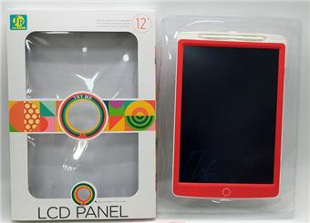 LCD writing board color 12 inches (with vacuum sealed delivery battery, screwdriver, and pen)   ITEM NO.： W056572