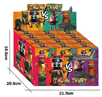 Shanhaijing Wooden Stick Man 12 Blind Box Display Box with Card   ITEM NO.： W055574