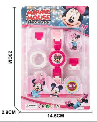 Minnie electronic building block watch   ITEM NO.： W061422