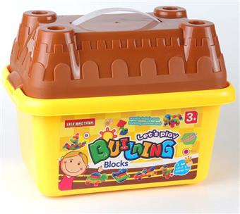 Castle Bucket Building Blocks   ITEM NO.： W045257
