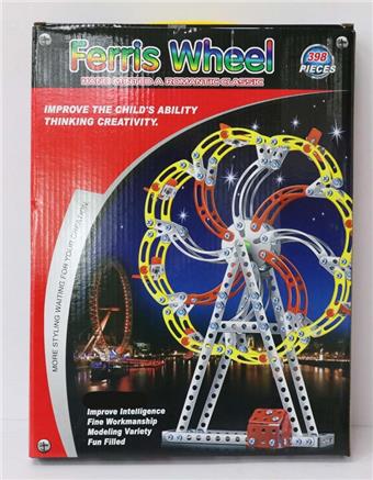 398pcs metal assembled toys   ITEM NO.： W042417