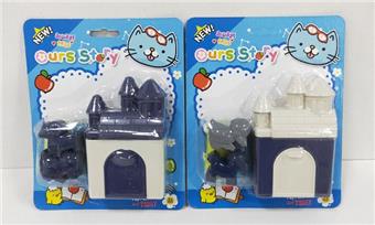 Cartoon Playhouse Villa Clay Set 40g2 Animals   ITEM NO.： W051909