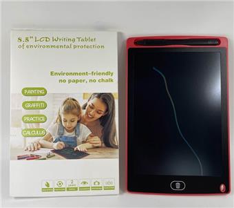 (8.5-inch color LCD writing board) big red   ITEM NO.： W056668