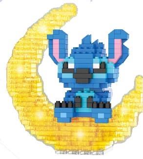 Moon Blue Alien Boy 372PCS (low-priced impulse version)   ITEM NO.： W045958