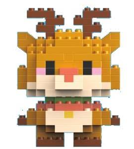 Good Little Deer 128PCS   ITEM NO.： W045014