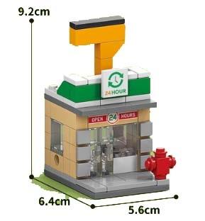 Convenience store 108PCS (low-priced impulse version)   ITEM NO.： W044937