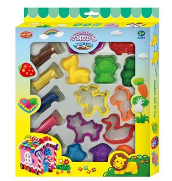 Qile Colorful Mud Animal Set   ITEM NO.： W054103
