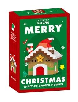 Building Blocks Christmas House 189PCS   ITEM NO.： W044787