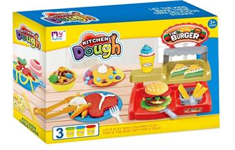 Clay Burger Set   ITEM NO.： W053554