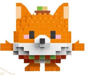 Fox 210PCS Low Price Impulse Edition - Micro Particle Building Blocks   ITEM NO.： W044833