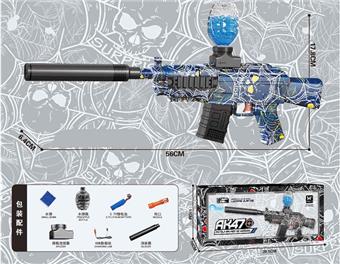Graffiti AK47 Electric Water Bullet Gun with Oil Spray   ITEM NO.： W066336