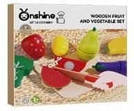 Velcro Fruit and Vegetable Cutting Joy   ITEM NO.： W043331