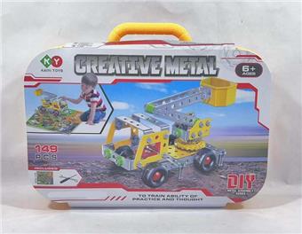 149pcs metal assembled toys   ITEM NO.： W042401