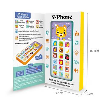 Western Learning Toys Charging Mobile Phone   ITEM NO.： W061516