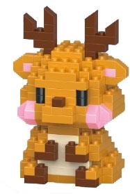 Injured Reindeer 171PCS - Micro Particle Building Blocks Low Price Impulse Edition   ITEM NO.： W044610