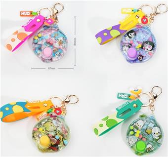 103 Sanlio Keychains (12PCS)   ITEM NO.： W048295