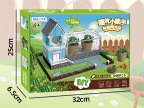 DIY Construction Expert Sunshine Planting Room (Standard Edition) Paper Bottom Plate   ITEM NO.： W061960