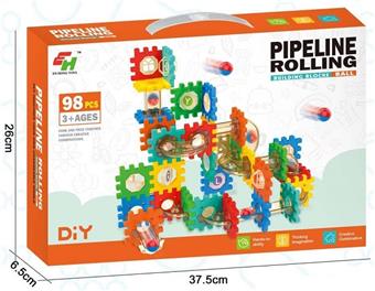 Ball track building blocks   ITEM NO.： W046384