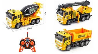 1: 30 Four way Remote Control Lighting Engineering Vehicle   ITEM NO.： W060606