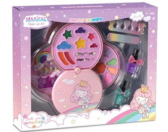 Makeup three-layer round box set (GCC)   ITEM NO.： W060160