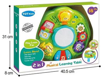 Light, music, hand clapping drums, study table   ITEM NO.： W061618