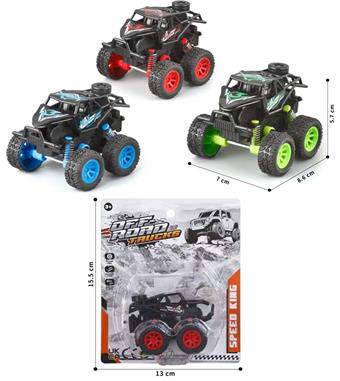 Warrior off-road vehicle (3 mixed models) racing version   ITEM NO.： W049073