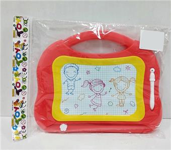 4-color magnetic writing board (mixed red and blue colors)   ITEM NO.： W056799