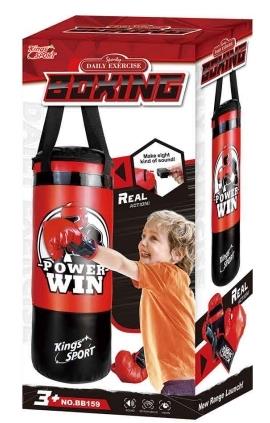 Boxer colored box sandbag (with music)   ITEM NO.： W063331