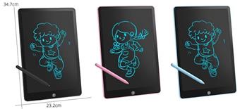 16 inch monochrome screen LCD electronic writing board drawing board graffiti drawing board handwriting board (CR2025 power pack * 1) monochrome clear installation   ITEM NO.： W056436