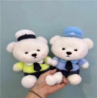 Odin Police Lena Bear 8 inches   ITEM NO.： W054501