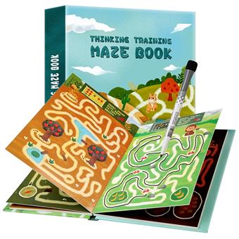 Mind Training Maze Book   ITEM NO.： W043974