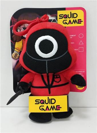 Squid game doll with leg shaking function and keychain   ITEM NO.： W049237