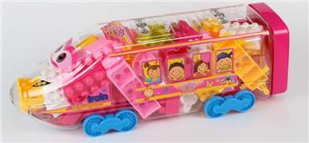 Girl Series - High Speed Rail Puzzle Building Blocks   ITEM NO.： W045299