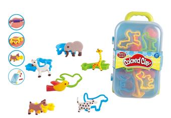 Animal colored clay series   ITEM NO.： W053380