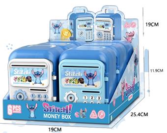 Stitch piggy bank display box   ITEM NO.： W047488
