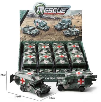 Inertial Hummer military vehicle (8 units per model)   ITEM NO.： W041754