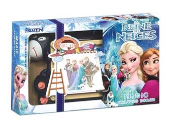 Frozen Cartoon Deer Magnetic Black and White Writing Board   ITEM NO.： W056046