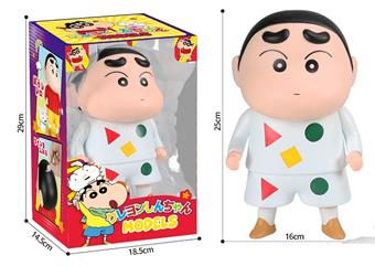 Small eyed Crayon Shin chan White Pajama piggy bank+Little White piggy bank   ITEM NO.： W051197
