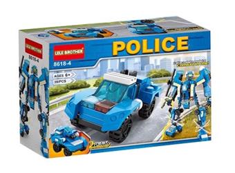 Police Series - Police Patrol Vehicles 39pcs   ITEM NO.： W046134