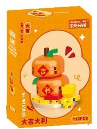 Da Ji 112PCS low-priced impulse model - micro particle building blocks   ITEM NO.： W044710